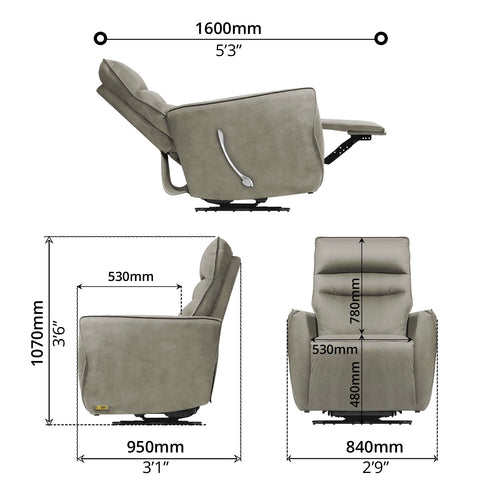 Recliner (Swivel)