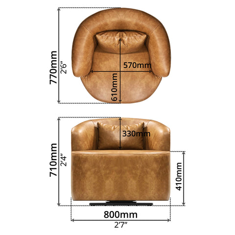 Lounge Chair (Swivel)