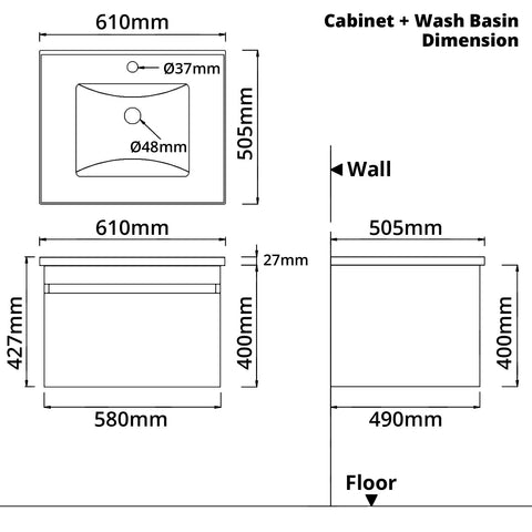 Bathroom Vanity Bundle (3 PCs)