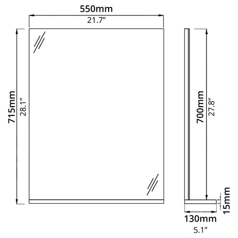 Bathroom Vanity Bundle (3 PCs)