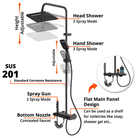 Shower Set (SUS201)