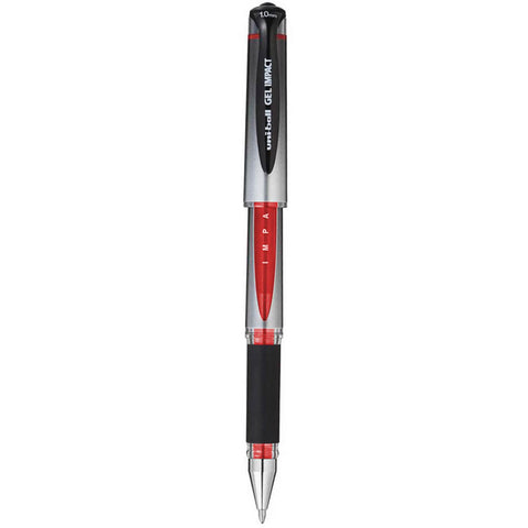 Uni-Ball Gel Impact Pens, White - MICA Store