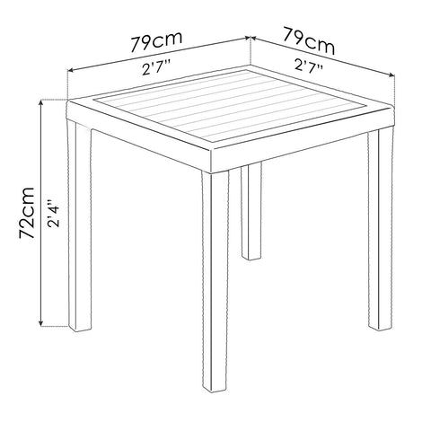 Outdoor-Dining Set - Asters Maldives