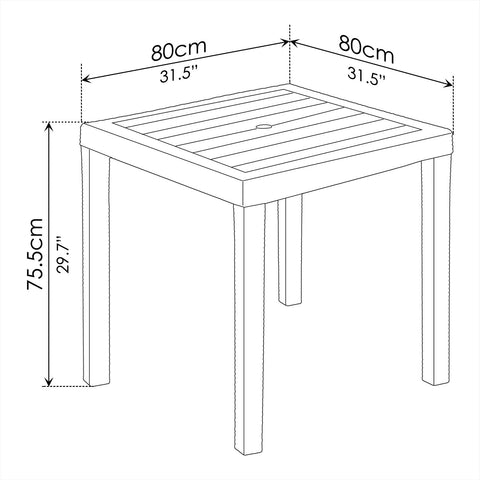 Outdoor-Dining Set - Asters Maldives