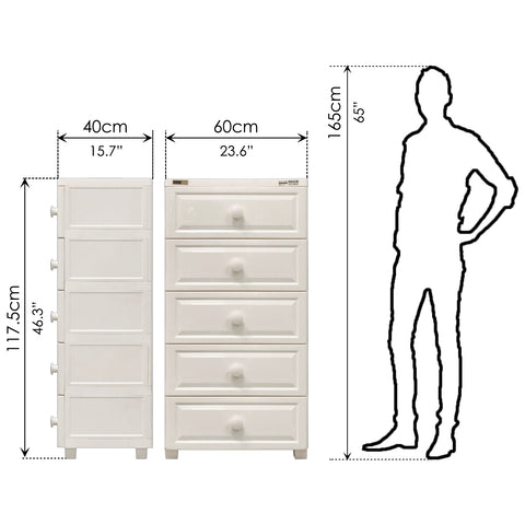 Drawer Cabinet (283L) - Asters Maldives