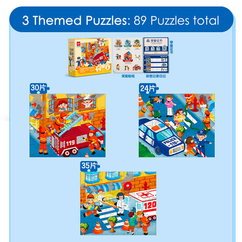 Educational Toy (89 Progressive Puzzles) - Asters Maldives