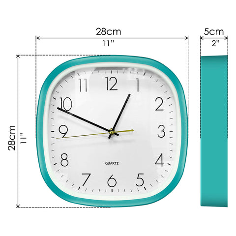 Wall Clock (28 x 28cm) - Asters Maldives