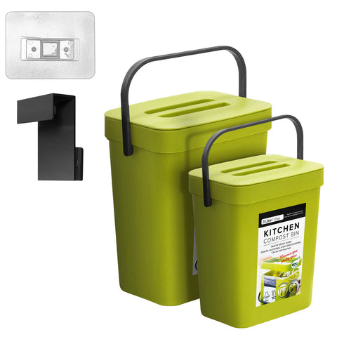 Dustbin, 3L & 5L (2 PCs) - Asters Maldives